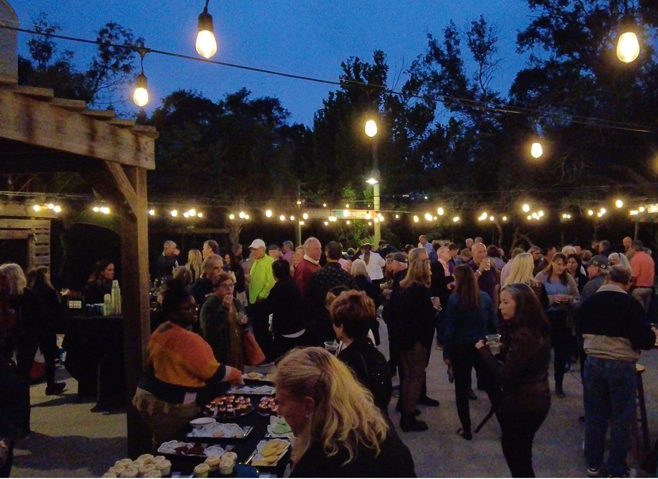 group event at lands of change in Brevard Zoo