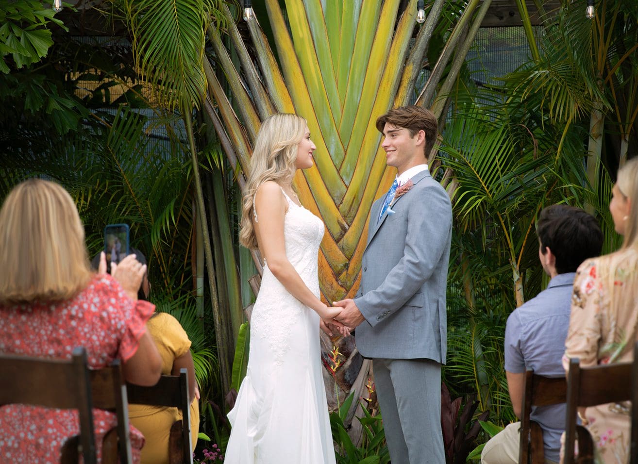 marriage at Lands of Change in Brevard Zoo