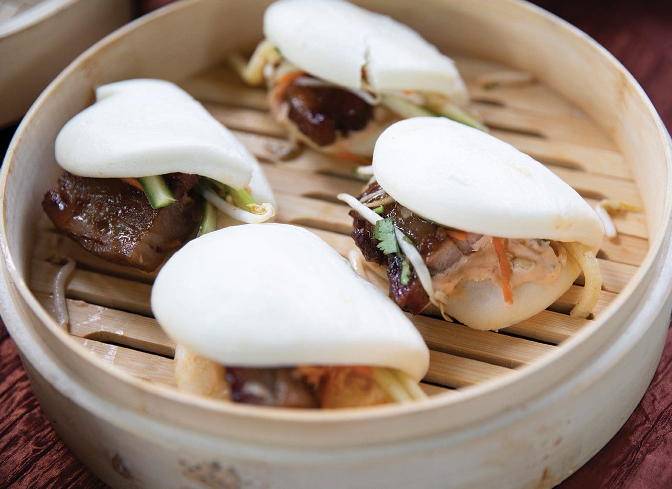 steamed bao buns